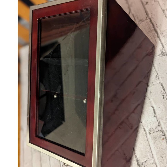 Heavy Wooden Jewelry Box - Picture 8 of 11